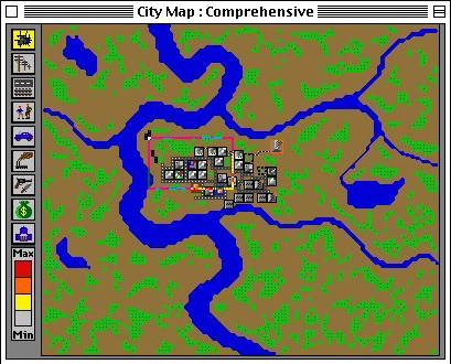 SimCity Classic - Map