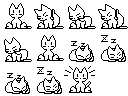 Neko animation steps